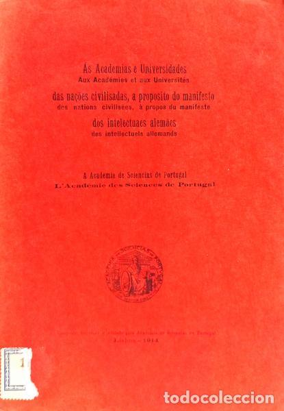 books: ACADEMIAS (&Aacute;S) E UNIVERSIDADES. AUX ACAD&Eacute;MIES ET AUX UNIVERSIT&Eacute;S.