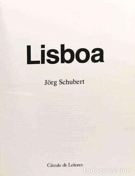 Libros: SCHBERT. (J&ouml;rg) - LISBOA. [1.&ordf; EDI&Ccedil;&Atilde;O] - Foto 2