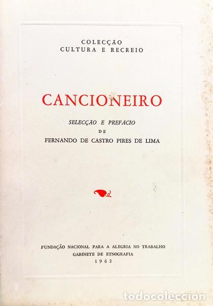 Libros: CANCIONEIRO.