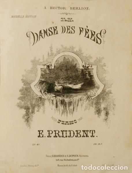 Libros: PRUDENT. (Emile) - LA DANSE DES F&Eacute;ES [&Aacute;LBUM DE M&Uacute;SICA DE SAL&Atilde;O PARA PIANO - 22 PE&Ccedil;AS].