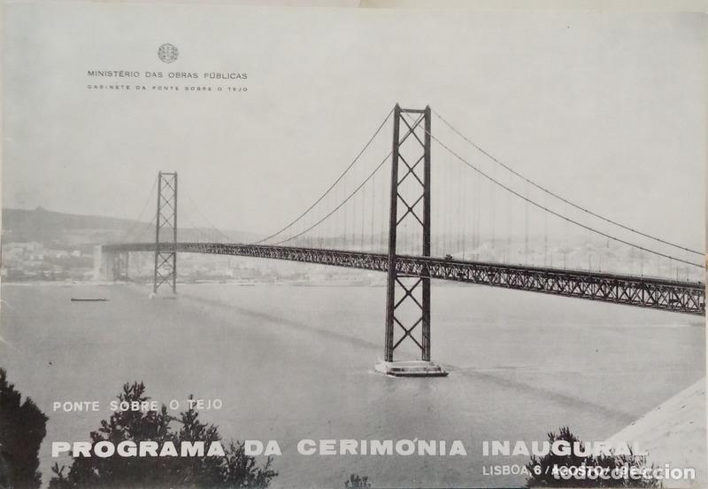 books: PONTE SOBRE O TEJO: PROGRAMA DA CERIM&Oacute;NIA INAUGURAL.