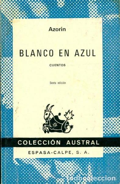 Libros: Blanco en azul- 9788423904617