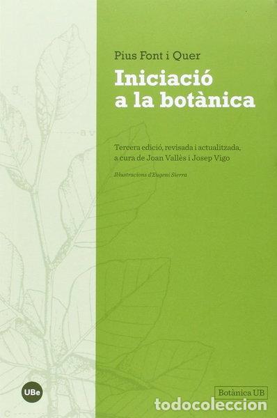 B&uuml;cher: Iniciaci&oacute; a la bot&agrave;nica- 9788447542024