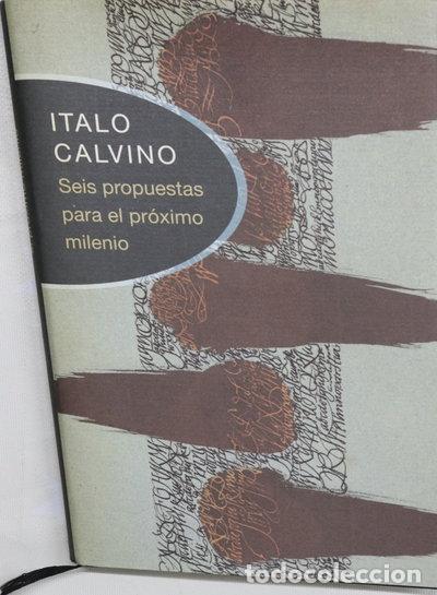 Libros: Seis propuestas para el pr&oacute;ximo milenio- 9788422685418