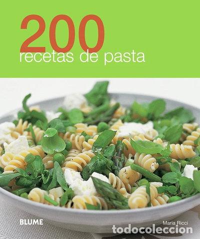 Libros: 200 recetas de pasta- 9788480769051