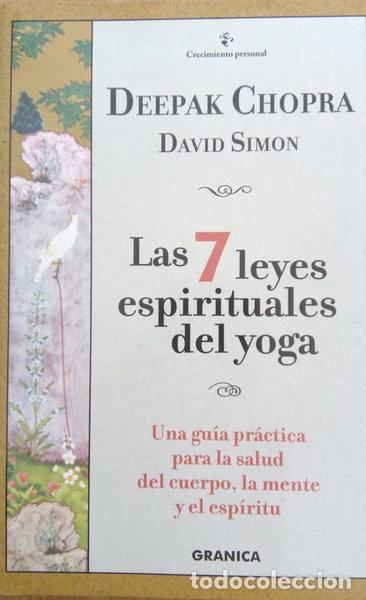 Libros: Las siete leyes espirituales del yoga- 9788475777153