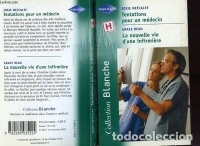 Livres: Tentations pour un m&eacute;decin / La nouvelle vie d'une infirmi&egrave;re- 9782280035224