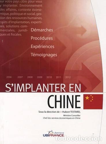Libros: S'implanter en Chine- 9782279451844