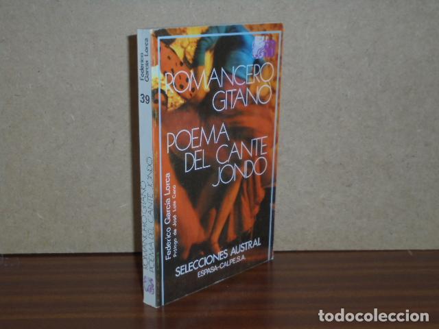 Libros: ROMANCERO GITANO - POEMA DEL CANTE JONDO - Garc&iacute;a Lorca, Federico
