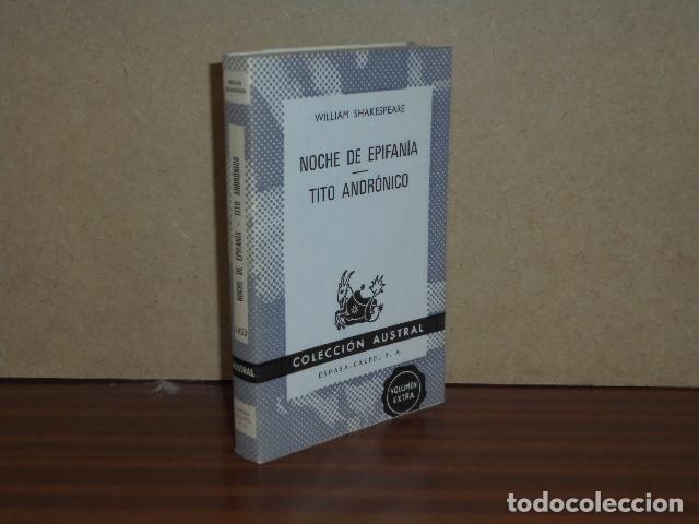 Libros: NOCHE DE EPIFAN&Iacute;A - TITO ANDR&Oacute;NICO - Shakespeare, William