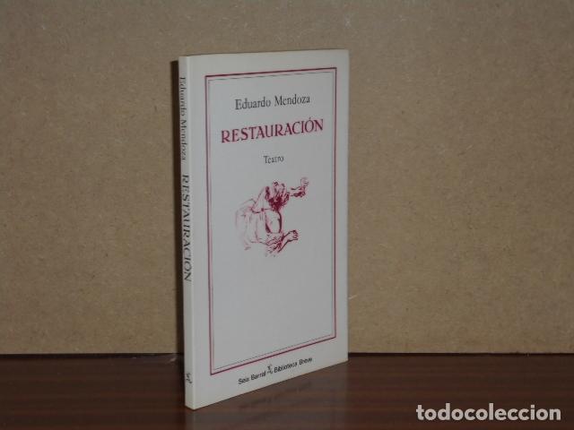 Libros: RESTAURACI&Oacute;N - Mendoza, Eduardo