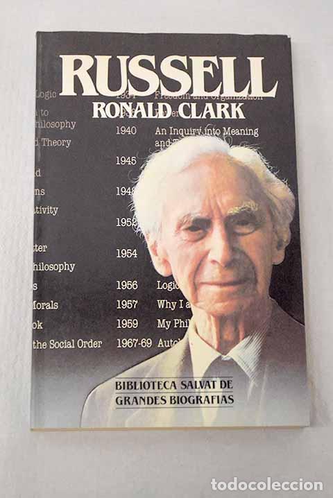 Libros: Russell: Clark, Ronald William.- Clark, Ronald William