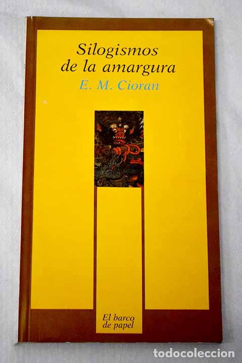 Livres: Silogismos de la amargura.- Cioran, E. M.