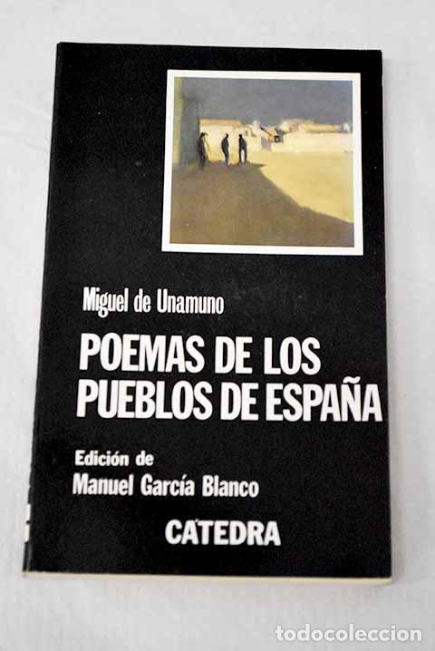 Libri di seconda mano: Poemas de los pueblos de Espa&ntilde;a.- Unamuno, Miguel de