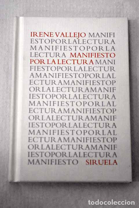 B&uuml;cher: Manifiesto por la lectura.- Vallejo, Irene