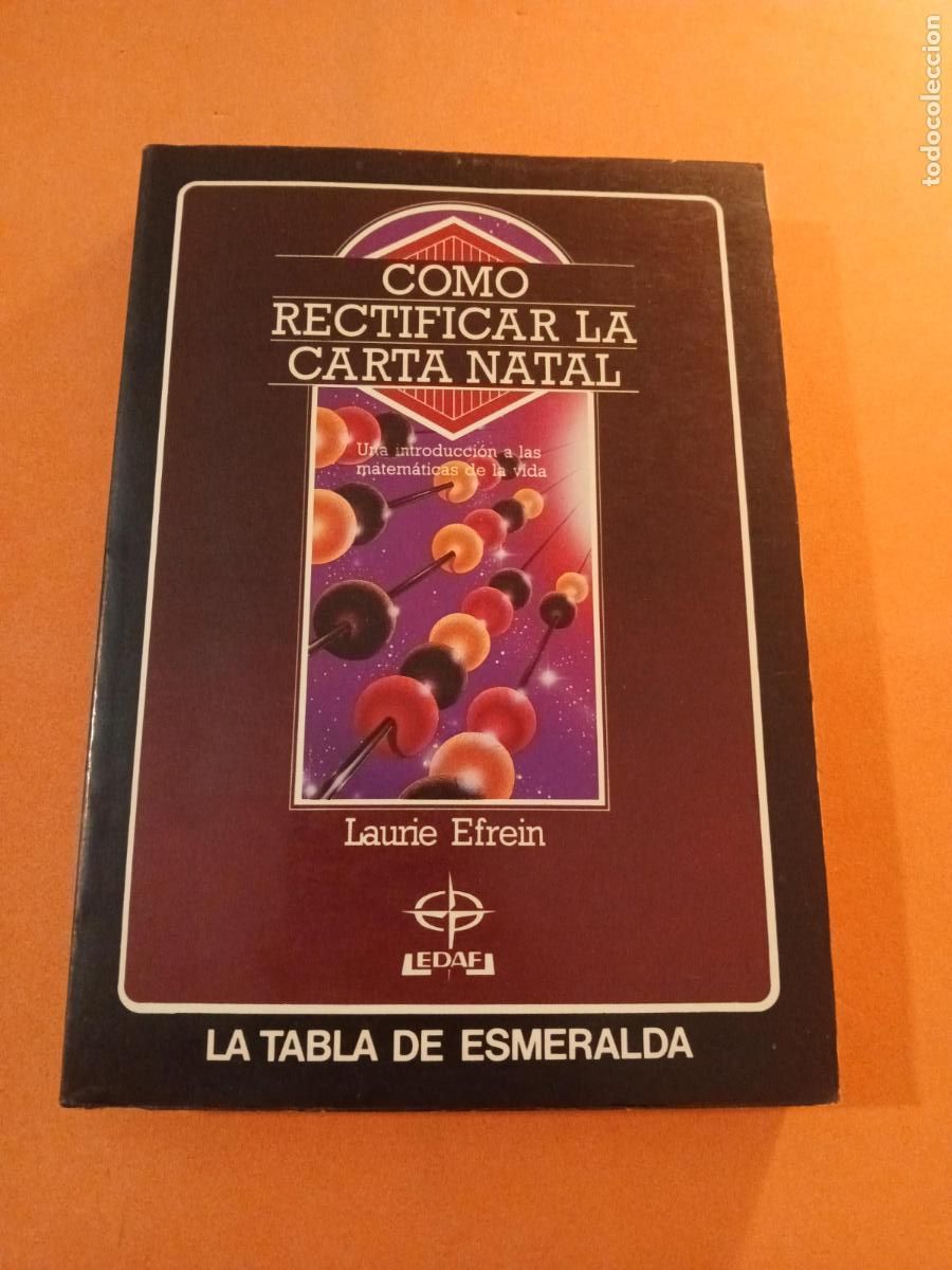 books: COMO RECTIFICAR LA CARTA NATAL � ASTROLOGIA - LAURIE EFREIN