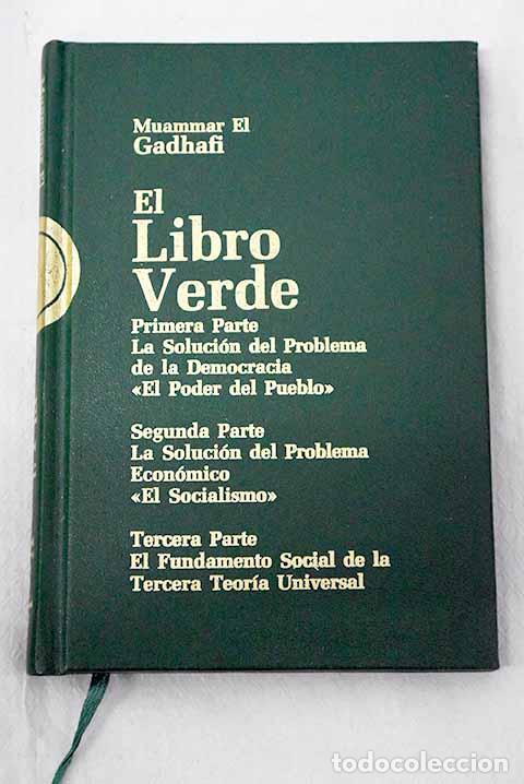 Libros: El libro verde: El Gadhafi, Muammar.- El Gadhafi, Muammar