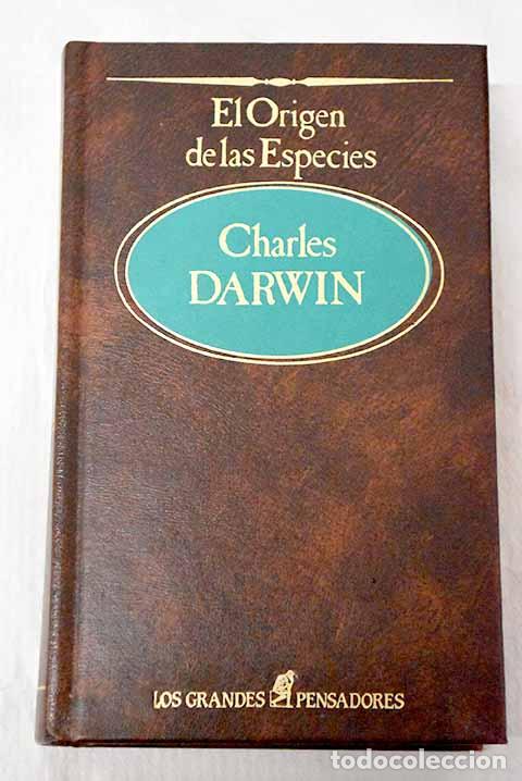 Libros: El origen de las especies.- Darwin, Charles