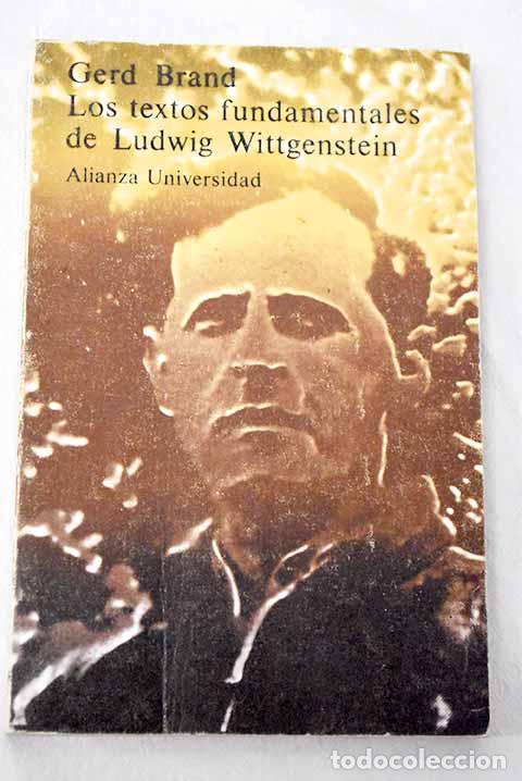 Libros: Los textos fundamentales de Ludwig Wittgenstein.- Brand, Gerd