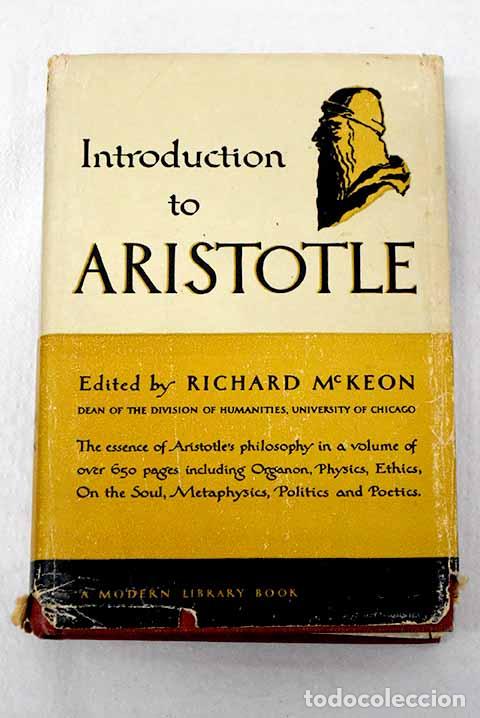 Libros: Introduction to Aristotle.- Arist&oacute;teles
