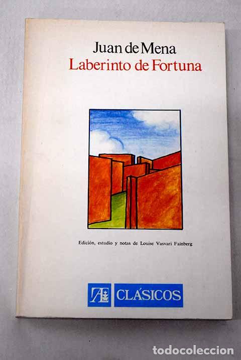 Libros: Laberinto de fortuna.- Mena, Juan de