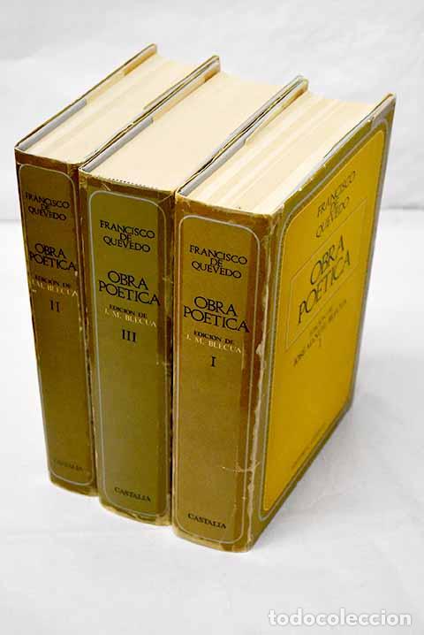 Libros: Obra po&eacute;tica: Quevedo y Villegas, Francisco de.- Quevedo y Villegas, Francisco de