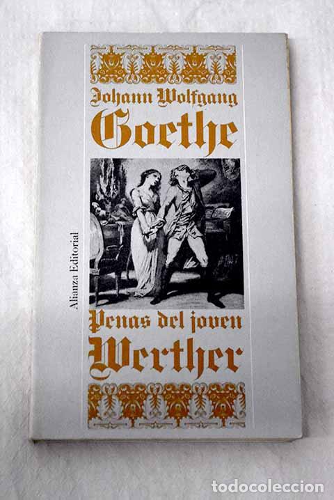 Libri di seconda mano: Penas del joven Werther.- Goethe, Johann Wolfgang von