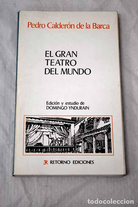 books: El gran teatro del mundo.- Calder&oacute;n de la Barca, Pedro