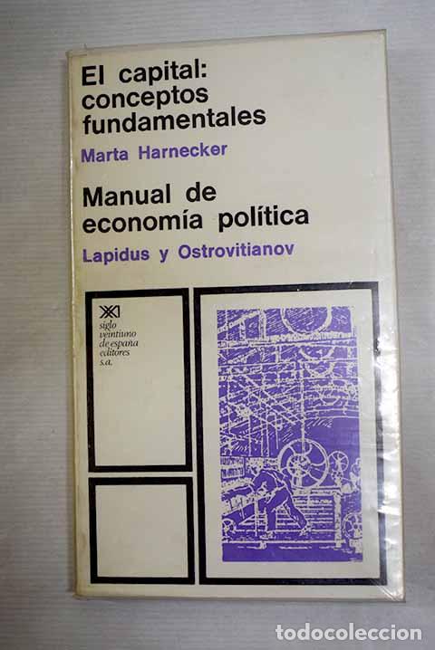 Libros: El Capital: conceptos fundamentales.- Harnecker, Marta