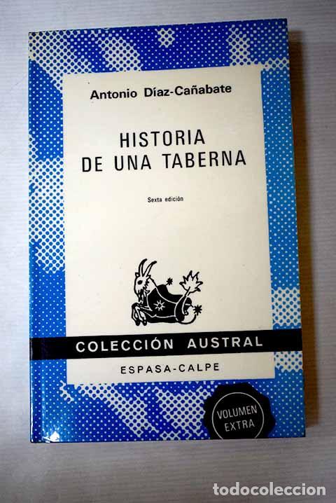 Libros: Historia de una taberna.- D&iacute;az Ca&ntilde;abate, Antonio