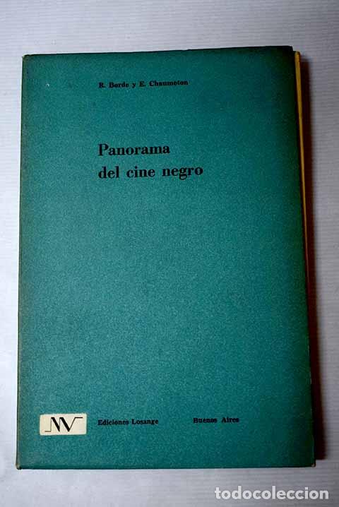 books: Panorama del cine negro.- Borde, Raymond
