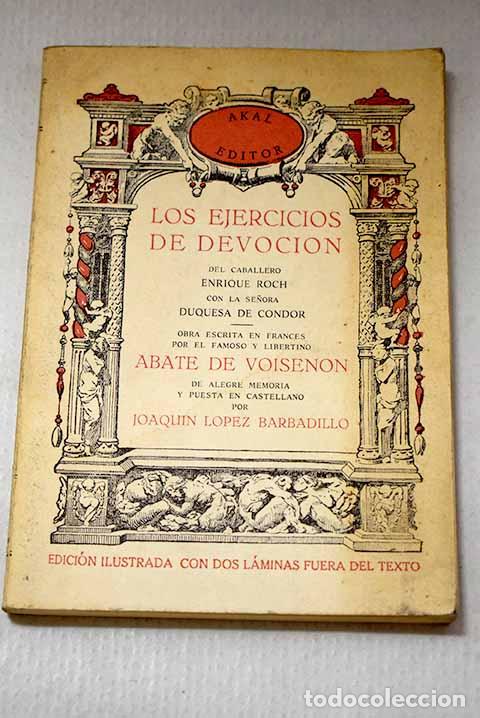 Libros: Los ejercicios de devoci&oacute;n del caballero Enrique Roch con la se&ntilde;ora duquesa de Condor