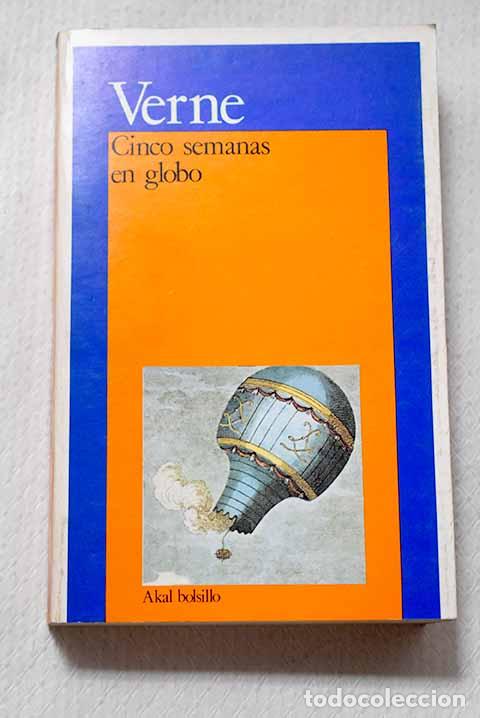 books: Cinco semanas en globo.- Verne, Julio