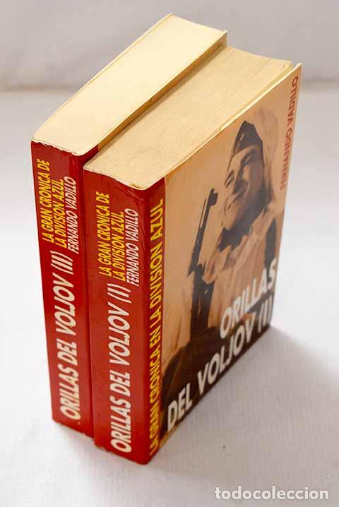 Libros: La gran cr&oacute;nica de la Divisi&oacute;n Azul. Orillas del Voljov.- Vadillo, Fernando