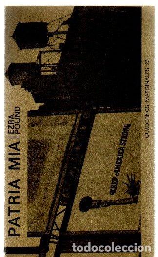 Libros: Patria mia - Pound, Ezra - Foto 1