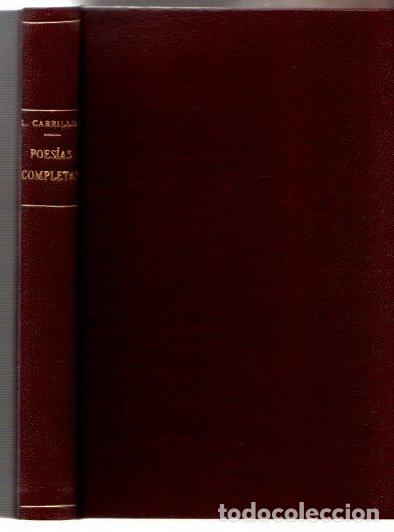 Libros: Poes&iacute;as completas - Carrillo de Sotomayor, Luis - Foto 1