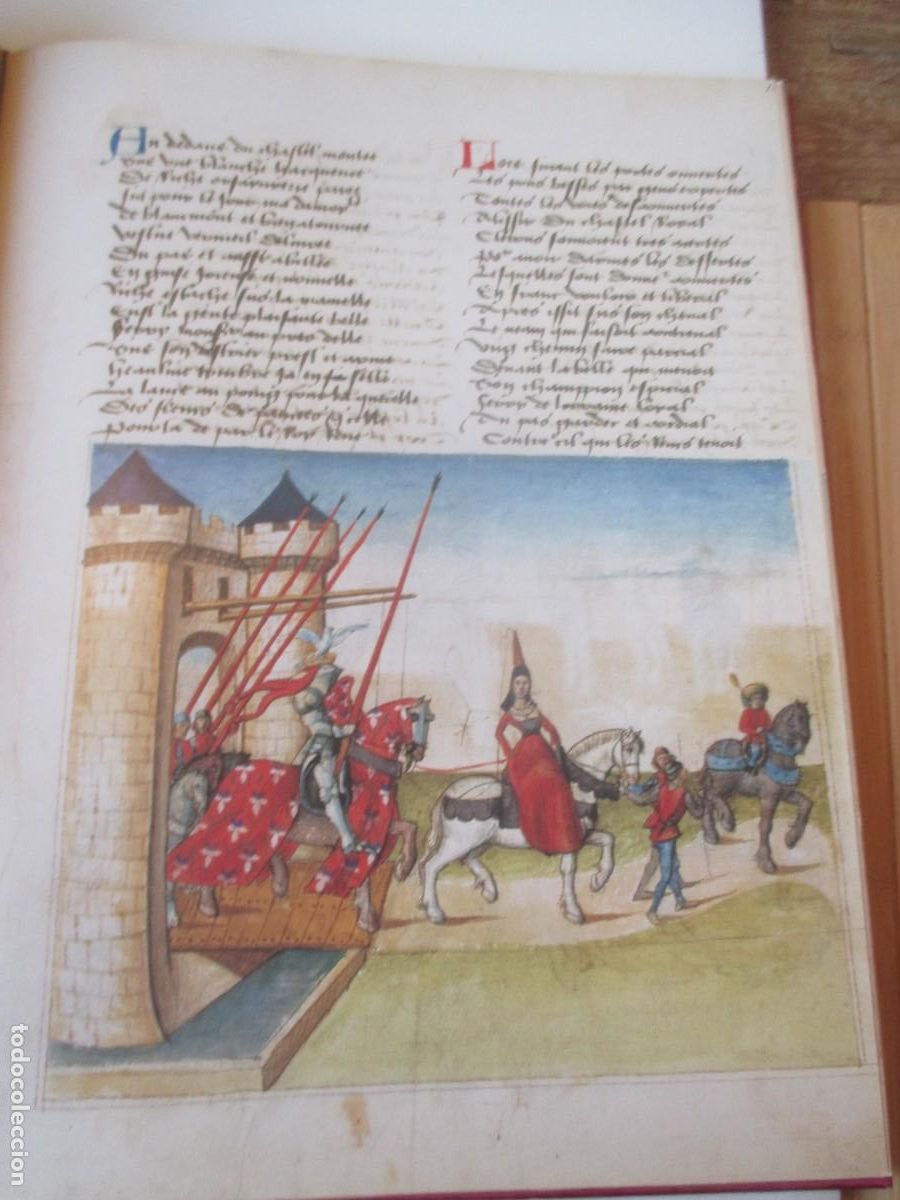 Libros: El libro de Torneos de Rene D&acute;Anjou ( facsimil ) W41420 - Foto 6