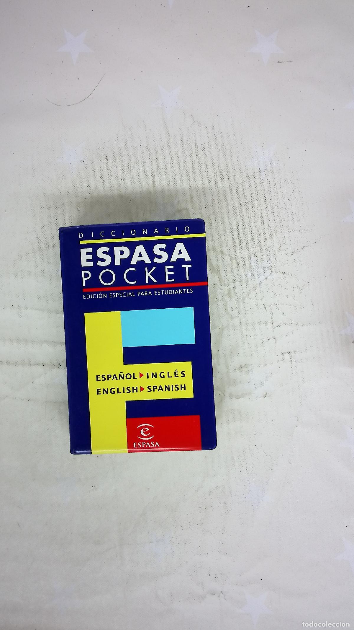 Libros: Espasa pocket, espa&ntilde;ol-ingl&eacute;s, english-spanish edici&oacute;n especial para estudiantes