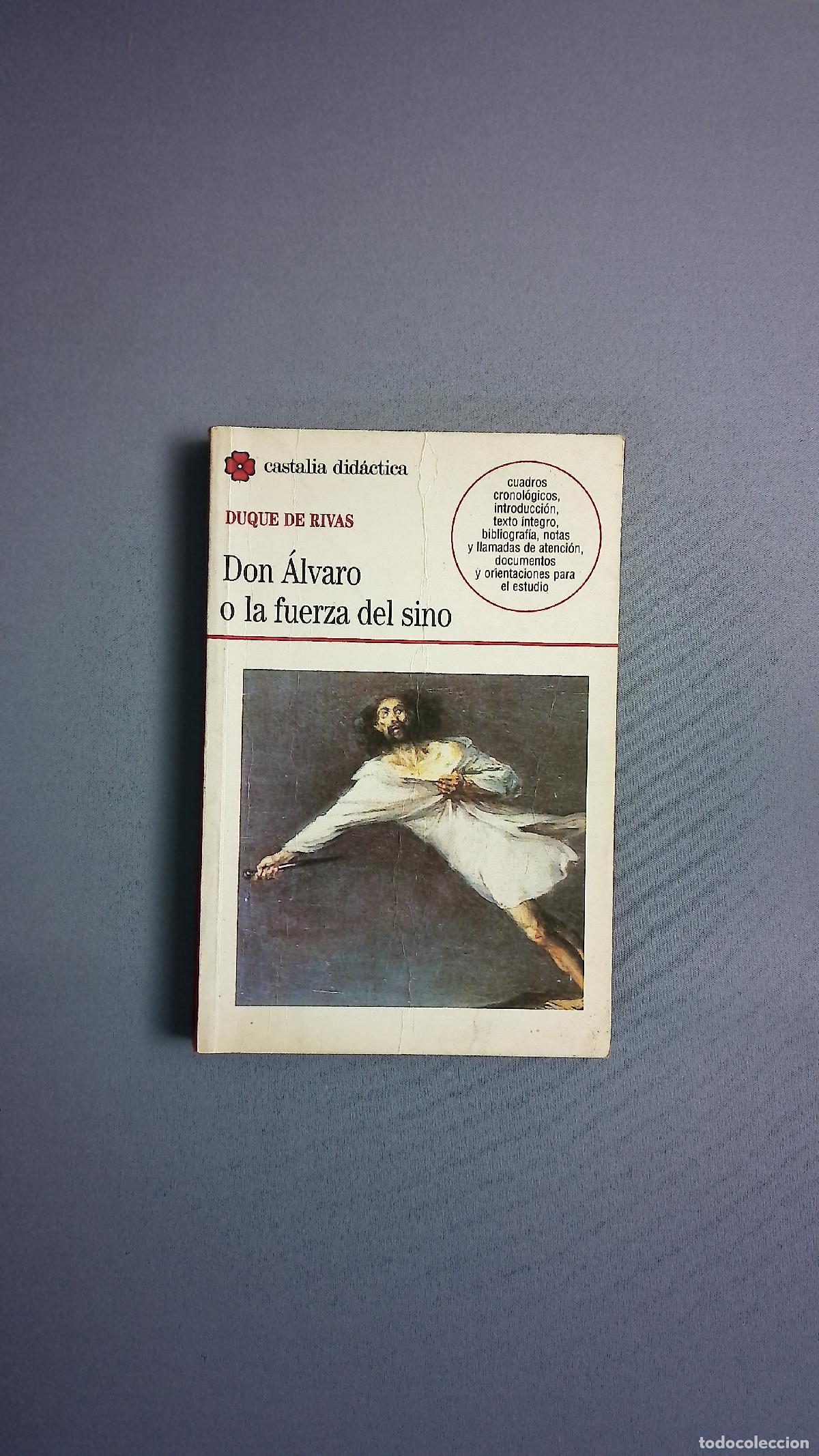 Libros: Don &Aacute;lvaro o la fuerza del sino