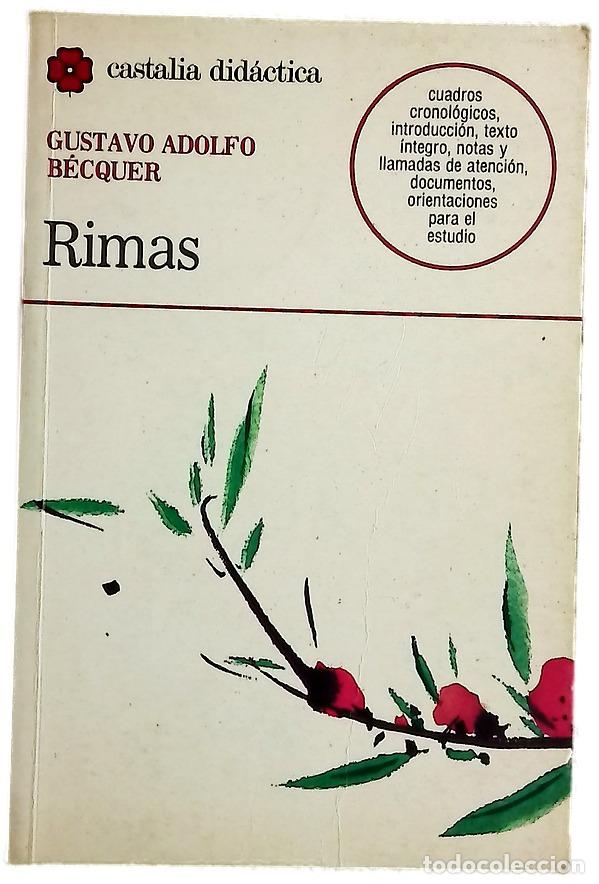 Libros: Rimas - B&eacute;cquer, Gustavo Adolfo; Etreros, Mercedes