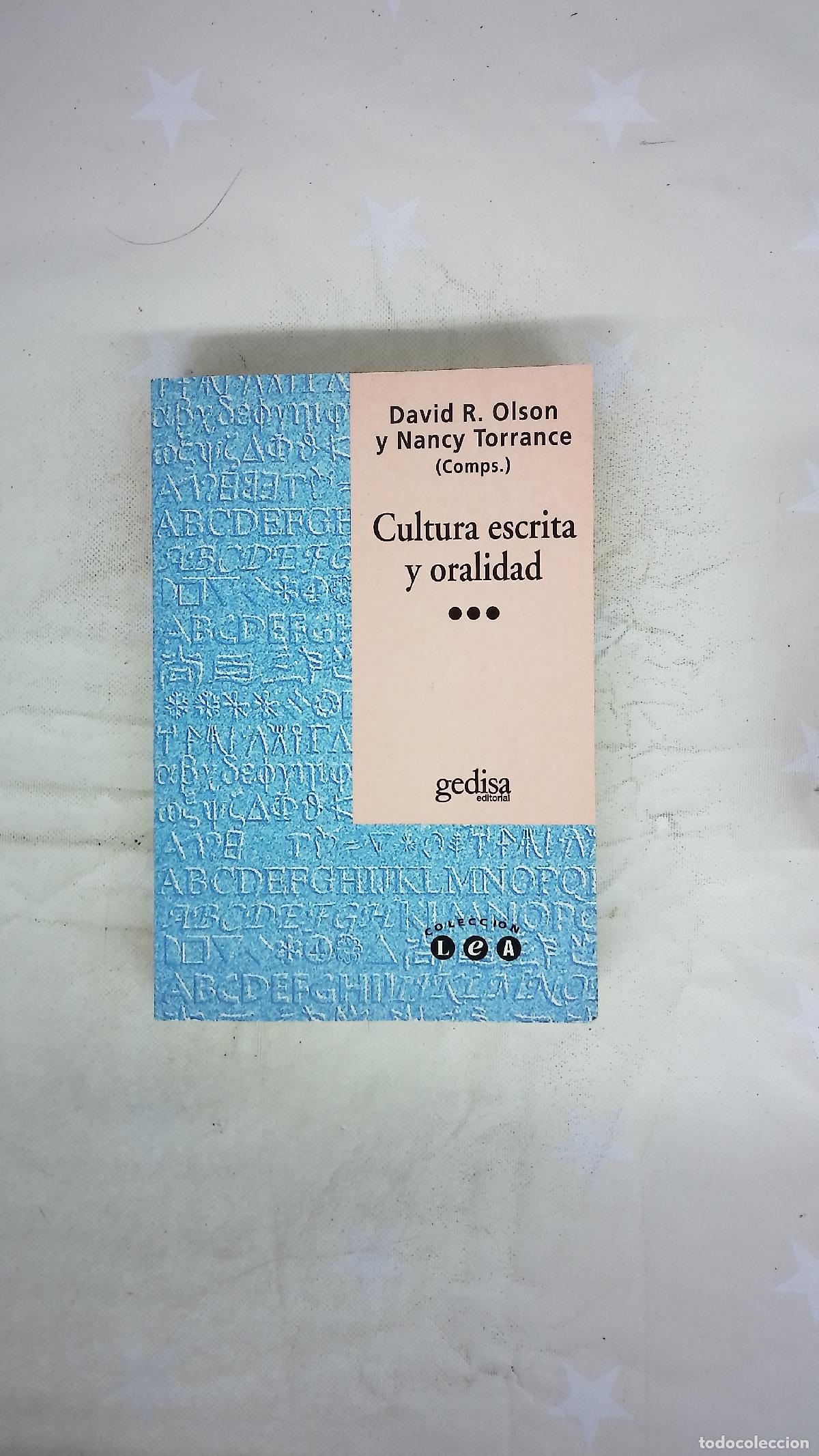 Libros: Cultura escrita y oralidad