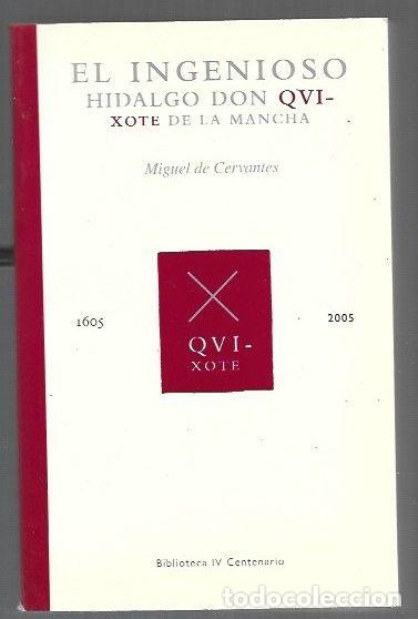 books: INGENIOSO HIDALGO DON QUIJOTE DE LA MANCHA - EL - CERVANTES, MIGUEL DE