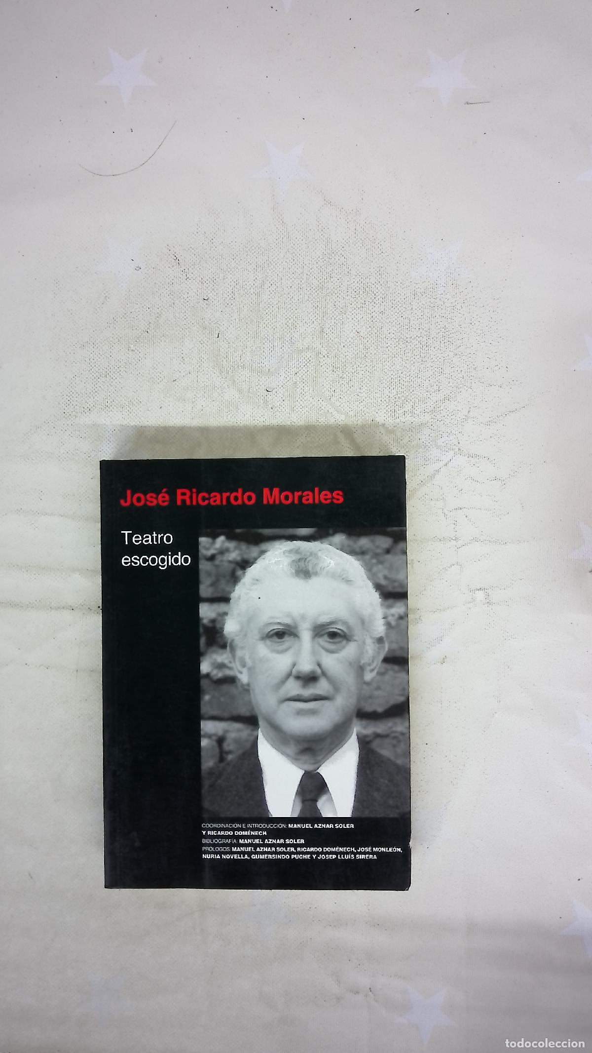 Libros: Teatro escogido - Morales, Jos&eacute; Ricardo