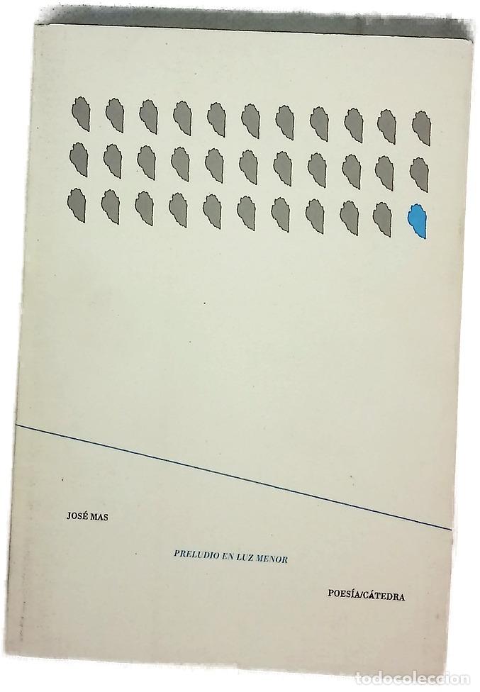 Libros: Preludio en luz menor - Mas, Jos&eacute;