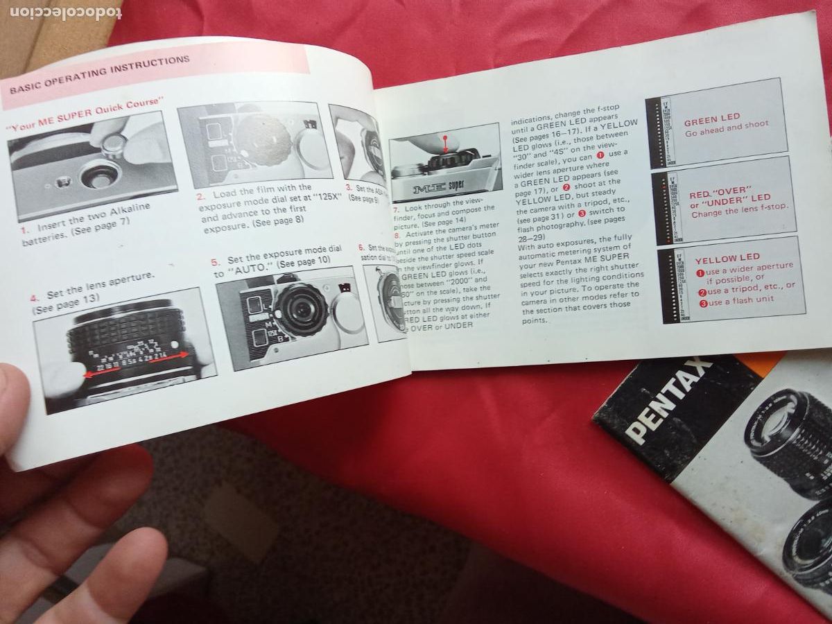 Libros: Pentax: ME Super (manual) N.5019 - Foto 3