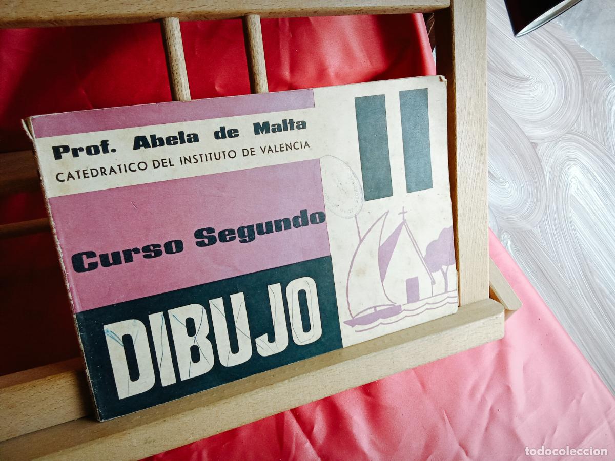 Libros: Curso segundo dibujo. Prof. Abela de Malta L.12820-17167