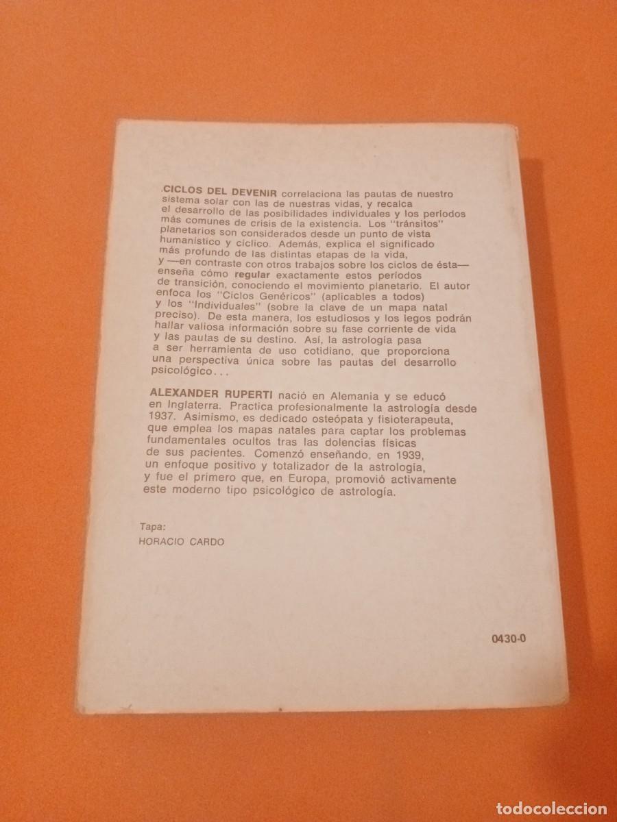 Libros: CICLOS DEL DEVENIR � ASTROLOGIA - ALEXANDER RUPERTI - Foto 2