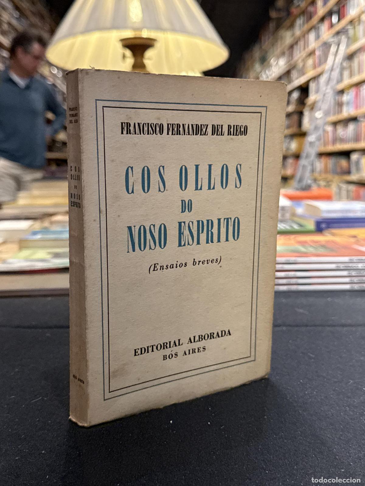 Libros: Cos ollos do noso esprito - F. Fern&aacute;ndez del Riego