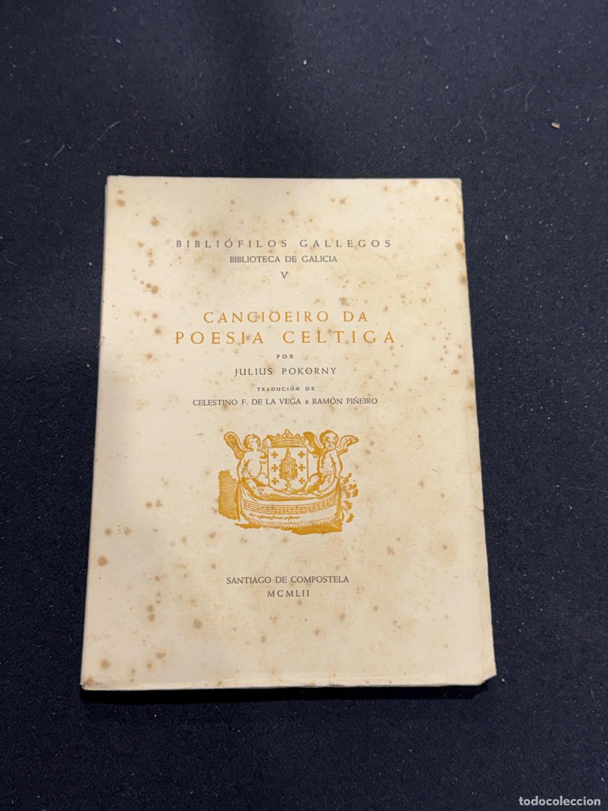 Libros: Cancioeiro da poes&iacute;a celtiga - Julius Pokorny