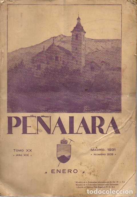 Livros em segunda m&atilde;o: PE&Ntilde;ALARA. TOMO XX. A&Ntilde;O XIX. ENERO. - REVISTA ILUSTRADA DE ALPINISMO.